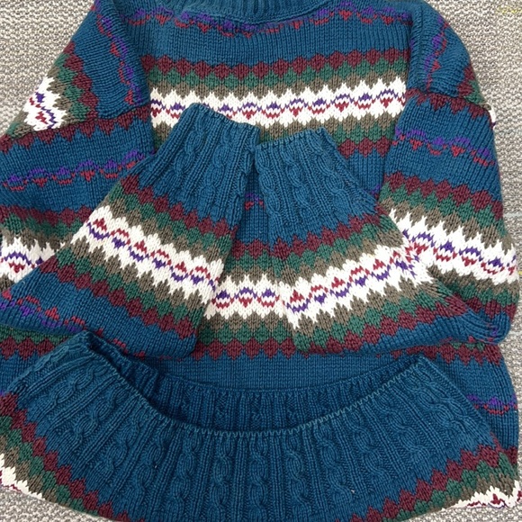 Pendleton Lobo Vintage Knit Pullover Crew Neck Sweater Sz.XL - Picture 5 of 10